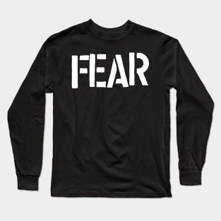 FEAR BAND Long Sleeve T-Shirt